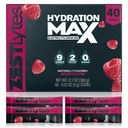 40 Sticks Sport Hydration Sugar Free Electrolyte Packets, High Sodium Low Calorie Electrolyte Powder Drink Mix, Liquid Daily IV Flavors | Salty Raspberry