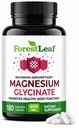 Pure Magnesium Glycinate 400mg Serving - High Absorption Magnesium Glycinate - Mag Bisglycinate for Stress, Bones, Muscles, Nerves, Relaxation & Heart Health, Non GMO & Gluten Free - 180 Capsules