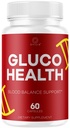 Gluco Health Capsules - GlucoHealth Support Pills Premium Plus All Natural Ingredients Advanced GlucoHealth Formula Maximum Strength for Overall Health & Wellness, 60 Capsules for 1 Month