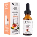 Pure Inventions - Coconut Water Infusion Drops – Electrolytes - Sugar-Free Hydration, Zero Calories, No Artificial Sweeteners, Clean Ingredients - Mango, 30 Servings
