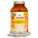 Infinity-C Organic Vitamin C Capsules, Bioavailable VIT C from Acerola, Camu Camu & Amla, Whole Food Vitamin C 1000mg, Immune Support Superfoods, Shilajit, Astragalus Root & Ginger (30 Servings)