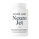 Neuro Jet Nootropic Supplement – Brain Boosting Capsules with Bacopa, L-Tyrosine, Green Tea & GABA – Focus, Energy, Memory & Mental Clarity Support – 60 Veggie Capsules