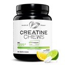 Muscle Feast Creatine Monohydrate Chewables - Vegan & Glutenfreie Creapure Creatine Chews für Männer & Frauen - Delicious Citrus-Flavored Creatine Tabletten für Muskelaufbau - Lemon Lime, 360 Tabs