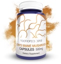Nootropics Depot Lions Mane Mushroom Capsules | 500mg | 60 Count | Hericium erinaceus | Whole Fruiting Body Pilzextrakt | Brain Health Supplement | Neuroprotective + Boosts Mood
