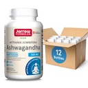 Jarrow Formeln Ashwagandha 300 mg - 120 Veggie Kapseln - Gesamte Gesundheit und Beständigkeit gegen Fettleibigkeit - Supplement unterstützt Endurance, Muskel-Recovery & Kognitive Gesundheit - 60 Portionen (Pack von 12)