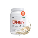 RIVAL NUTRITION Clean Rival Whey True Vanilla Protein Powder I Whey Isolate Primary Source I 2 Lb, 28 Servings I No Artificial Flavors or Colors I 25g Protein Per Scoop | Muscle Recovery
