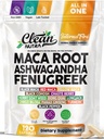 Clean Nutra Internal Fire One Herbal Supplement with Maca Root, Ashwagandha, Fenugreek, Black Cohosh, Chaste Berry Tree, Horny Goat Weed, Dong Quai, Longjack, Ginkgo Biloba & Panax Ginseng120 Capsules