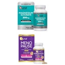 Qunol Magnesium Glycinate 300mg Tablets, 90 Count + Menopause Relief + Vitamin B6 Capsules, 60 Count