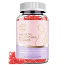 Prenatal Multivitamin Gummies for Women – Folic Acid, DHA & More – Support for Pregnancy Wellness & Baby’s Development – Natural Berry Flavor, 60 Gummies