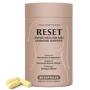 Paulina FITNESS Reset AM Metabolism and Hormone Support Supplement | Appetite Regulation, Metabolism Support, Enhanced Energy and Mood, Hormones | for Holistic Wellness | 90 Capsules