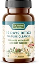 10 Tage Detox Natural Cleanse mit Ease keine Diät benötigt (60 Mini Softgels)