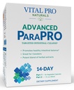 Vital Pro Naturals - Vital ParaPRO Intestinal Cleanse Formulated to Maintain a Healthy Intestinal Balance, 2-Part - 14 Day Kit, 56 Capsules, and 1fl oz Liquid Herbal Extract