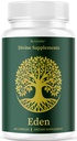 Eden Capsules - Eden Pills All Natural Premium Daily Support for Overall Health & Wellness Lifestyle, EdenCapsules Advanced Formula Pastillas Support Reviews, 60 Capsules for 1 Month