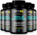 (5 Pack) Super Results XL, SuperResults Support for Men, Maximum Performance and Confidence, Super Result Male Capsules, Advanced Pills, SuperResultsXL Health Reviews (300 Capsules)
