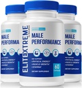 (3 Pack) EliteXtreme Pills for Men, Elite Extreme Maximum Power and Performance Support, All Natural 1200 MG Male Capsules, Multivitamins for Overall Health, Elite Xtreme Reviews (180 Capsules)