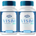 Visim Pro Vision Support, Official Visim Pro Eye Health Supplement Capsules - Extra Strength All Natural Visi mPro for Visual Wellness & Crystal Clear Vision, Eye Vitamin Pills Reviews (2 Pack)