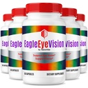 (5 Pack) Eagle Eye Vision – Gentle Visual Wellness Formula with Premium Ingredients to Support Vision, Eye Comfort & Daily Eye Care | Just 2 Easy-to-Swallow Pills for Everyday Use (300 Capsules)