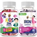 SUNNY SAM Eisen Erwachsene mit Vitamin C & Zink Kinder Gummi