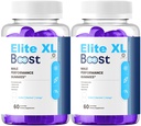 (2 Pack) Elite XL Boost Gummies - Official EliteXL Boost Advanced Premium Formula Support Maximum Strenght, All Natural Ingredients Vitamins for Overall Health & Wellness, 120 Gummies for 2 Months