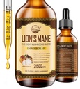 Lions Mane Supplement, flüssige Pilzextrakt Tropfen, 8 Pilze Komplex für kognitive Unterstützung und Immunität Boost, Bis zu 2 Monate Versorgung, Pilzergänzung mit Lion's Mane, Cordyceps, Reishi