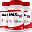 Max Boost XXL Capsules, Official Max Boost XXL Supplement Pills for Men - Maximum Strength Performance, All Natural Support for Overall Health & Wellness, Advanced Max BoostXXL Reviews (3 Pack)