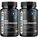 (2 Pack) Climaxin Capsules, Official ClimaxinPills with All Natural Ingredients, Advanced Climaxin Overall Health and Wellness Supplements, Natural Max Strength Healthy Vitamin Formula (120 Capsules)