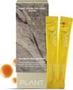 Veganes Kollagen mit Biotin (15 Sticks) - Pflanzenbasierte Kollagenergänzungsflüssigkeit, niedermolekulare Kollagenpeptide. Korean Skincare. Lemon Flavored.