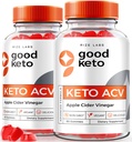(Pack of 2 Good Keto ACV Gummies for Advanced Weight Loss, All Natural, Premium Keto Formula, Apple Cider Vinegar Supplement, Reviews (120 Gummies)