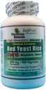 Bio Red Yeast Rice w CoEnzyme Q10 und Piperin 600 mg Hohe Absorption 100 Veg Caps 1200 mg pro Servierung