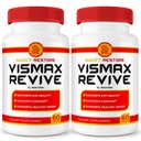 (2 Pack) Vismax Revive, VismaxRevive Premium Eye Health & Vision Support Supplement | Natural Formula for Clear Eyes, Visual Comfort & Eye Wellness | Easy-to-Take, Non-Habit Forming (120 Capsules)