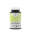 Black Walnut 60 Capsules | High-Potency Capsules, Herbal Dietary Supplements | Made with Vegetable Capsules and USDA Organic Black Walnut (Juglans nigra) Dried Hull (60 Capsules)
