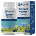 High Absorption Magnesium Glycinate 450 mg for Sleep Support, Muscle Relaxation & Immune Health, Non-GMO, Gluten Free, 90 Veggie Capsules
