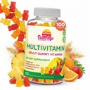 Flamingo Supplements Multivitamin Gummies | Vegan Friendly, Kosher Halal NO Gluten or Gelatin, no GMO| for Men, Women & Kids| 3 Natural Flavors | Vitamins C, B3, B12, Biotin, Zinc & More| 100 Gummies