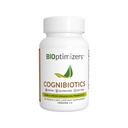 BIOptimizers Cognibiotics Probiotic Brain Supplement - Hilft Mood, besserer Fokus, Gedächtnis, Psychische Klarheit - 30 Kapseln