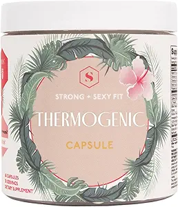 Stark + Sexy Fit, Gewicht & Diät-Gesundheitsergänzung, Workout-Ergänzungen, Natürliche Energie mit grünem Tee-Extrakt, Appetit & Stoffwechsel-Unterstützung, Ergänzungen für Frauen, Unflavored, 60 Kapseln