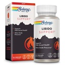 SOLARAY Libido Support for Men - Sexual Health, Nitric Oxide Precursor - Tongkat Ali Extract, L Arginine, Horny Goat Weed - 60 Day Money-Back Guarantee, 30 Servings, 30 VegCaps