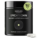 High Purity Epicatechin - 90 Capsules - Promotes Strength & Muscle Growth - Nitric Oxide Support - for Daily Performance - Epicatechin Supplements Made in USA