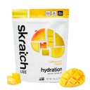 Skratch Labs Hydration Sports Drink Mix with Caffeine – Real‑Fruit Electrolyte Powder for Fast Hydration & Energy | Mango | 20 Servings | Vegan, Non‑GMO, Clean Ingredients