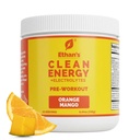 Ethan’s Feel Good Pre-Workout & Hydration Drink Mix, 200mg Plant-Based Caffeine, Electrolytes & Adaptogens, Vegan Organic — Orange-Mango, 30 Servings