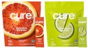 Cure Hydration Bundle | Plant-Based Electrolyte Drink Mix | No Added Sugar | FSA-HSA | Dehydration Relief Powder Made with Coconut Water | Vegan | 28 Packets - Blood Orange & Lime
