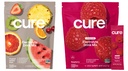 Cure Hydration | Plant-Based Electrolyte Drink Mix | No Added Sugar | Dehydration Relief Powder Made with Coconut Water | Non-GMO | Vegan | 8 Pack Tropical Variety & 14 Pack Raspberry