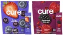 Cure Hydration | Plant-Based Electrolyte Drink Mix | Energy & Dehydration Bundle | No Sugar | Coconut Water |100mg Caffeine | Non-GMO | Vegan | 14-Pack Each: Acai Berry & Berry Pomegranate