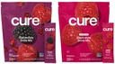 Cure Hydration Bundle | Plant-Based Electrolyte Drink Mix | No Added Sugar | Dehydration Relief Powder Made with Coconut Water | Vegan | 28 Packets - Berry Pomegranate & Raspberry