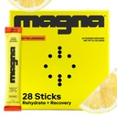 MAGNA Electrolytes Powder Drink Mix for Hydration, Energy & Focus Support (28 Servings, Tea Lemonade)