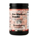 Santa Cruz Paleo Pre Workout Powder Electrolytes, Magnesium, Potassium, Sea Salt & L Citrulline, Caffeine & Sugar Free Preworkout Drink Mix for Energy & Hydration, Strawberry Flavor, 30 Servings