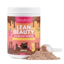 Lean Beauty Collagen Protein Shake – Schokolade | Meal Ersatzpulver mit Gras-Fed Whey, hydrolysierte Collagen, Vitamine, Fiber & Beauty Nährstoffe | Unterstützt Haar, Haut & Nails | Zuckerfrei, All-Natural, 20 Servierungen