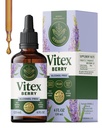 HERBAMAMA Vitex Berry – Hormone Balance for Women, PMS Relief & Cycle Support* – Vitex Chasteberry Supplement for Women – Chaste Tree Berry Drops – Vegan, Non-GMO, 84-Day Supply