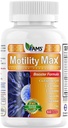 Motility Max – Supports Sperm Motility & Reproductive Health Promotes Healthy Blood Flow, Libido & Testosterone Levels Antioxidant Formula with L-Arginine, L-Carnitine & Essential Nutrients 60 Capsule