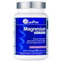 CanPrev Magnesium Bisglycinat mit Ashwagandha, B5, B6 & Vitamin C, 90 Veg Caps, 30-Tage-Versorgung, Unterstützung Restvolle Nächte & Entspannung, Hilft Energie & Immnue-Funktion, Vegan, Non-GMO, Dairy, Soy, Gluten