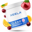 XEELA Pre Workout - Clean & Tested - Jitter Free, Safe, and Natural - Increase Thermogenic Energy, Focus, and Endurance w/Creatine, Organic Caffeine, and Plant Based Citrulline (Tropical Punch)